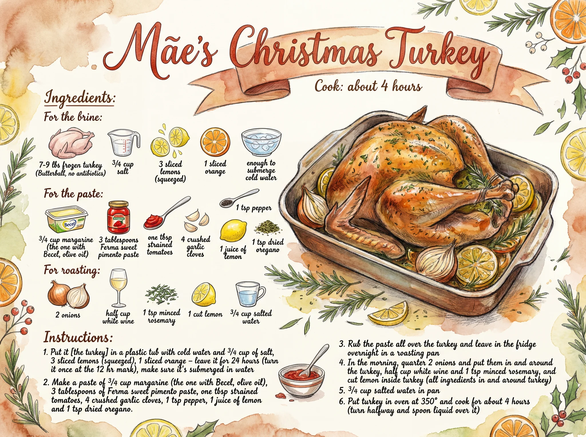 Watercolor Sketch example 1 of 2